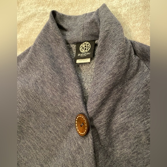 Bobeau One Button Asymmetrical Drape
Front Cardigan size xs petite - Picture 4 of 4